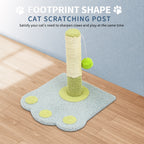 Cute Paw Footprints Cat Scratch Columns, Grinding Claws To Play With Dual Functions, With Cute Footprint Shapes, Contracting Cats To Grind Their Claws Happily