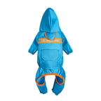 Reflective Pet Raincoat - Waterproof & Lightweight Rain Jacket for Small to Medium Dogs