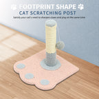 Cute Paw Footprints Cat Scratch Columns, Grinding Claws To Play With Dual Functions, With Cute Footprint Shapes, Contracting Cats To Grind Their Claws Happily