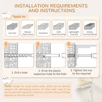 PawHut 6-pc Modern Cat Wall Shelves For Indoor Cats, Height Adjustable Jumping Platforms