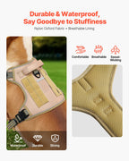Dog Harness For Large Dogs No Pull Tactical Dog Harness Adjustable Pet Vest
